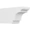 Ekena Millwork Standard New Brighton Architectural Grade PVC Rafter Tail, 4"W X 6"H X 12"L RFTP04X06X12NEB - alternate 1